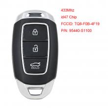 Smart Remote Key 433MHz HITAG3 NCF29A3X id47 Chip for Hyundai Santafe 2018 2019 2020 FCCID: TQ8-F0B-4F19 P/N: 95440-S1100