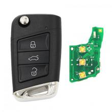 MQB System Smart Remote Key 315Mhz ID48 for Volkswagen Golf 7,Tiguan 2014-2018 FCC: 5G0 959 753