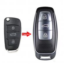 Car Modified Remote Key Shell Keyless Smart Key Case Upgrade for Audi A4 A6  Q7 TT  Remote Key Cover