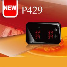 Original Orange TPMS P429 Universal Tire Pressure Monitoring System 4-Wheel 3D Diamond CuttingVehicle Wireless Car Electronic