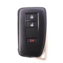 2+1 Button Smart Remote Control Key Case (SUV) For Lexus With TOY12 Blade (Matt Face)
