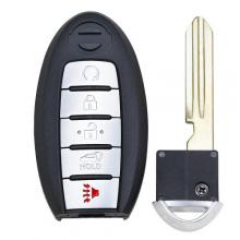 Keyless-Go 5B Smart Key FSK 433.92MHZ 4A Chip For Nissan Rogue 2017-2019 FCC ID: KR5S180144106 / S180144110