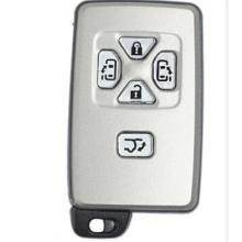 5 Button Smart Remote Key Shell TOY48 For Toyota PREVIA Silver Color
