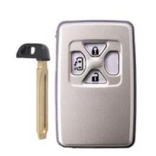 3 Button Smart Remote Key Shell TOY48 For Toyota PREVIA Silver Color