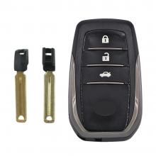 3 Button Smart Remote Key Case shell for Toyota TOY48 Blade ( For car ）