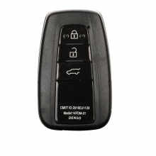 3B (SUV) Replacement Smart Remote Key Shell Case Fob for Toyota C-HR RAV4 Prius 2018-2019