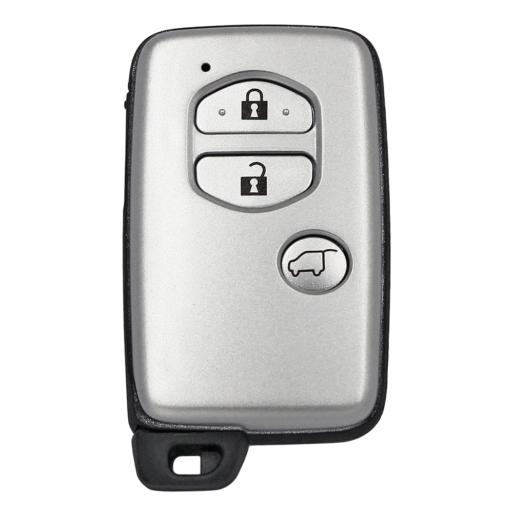 3 Buttons Smart Card Shell for Toyota