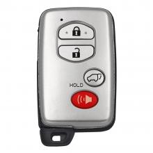 3+1 Buttons Smart Card Shell for Toyota