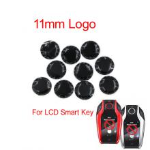 11mm Crystal Logo Emblem Stickers For CF400 CF500 TK800 LCD Smart Key Shell