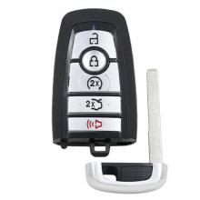 5 BTN Car Key Case For Ford Ranger Fusion Mustang Raptor Explorer F-150 F250 F-350 Remote Key Cover Fob Shell Housing