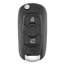 3 Buttons Flip Remote Car Key 433MHz For Opel Vauxhall Astra K 2015-2017 ID46 PCF7961 chip