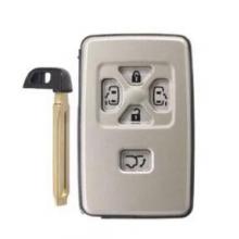 5 button Car Key for Toyota ALPHARD VELLFIRE PREVIA VOXY NOAH 0500 312mhz ID71 CHIP Smart Remote Key