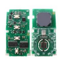 4 Button FSK434.4 MHz Smart Card Remote PCB Board / Board 0011 / A8 CHIP / For Toyota F43 8A CHIP