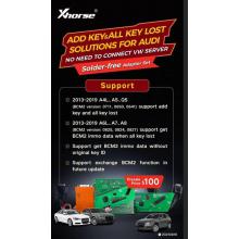 Xhorse BCM2 Solder-free Adapter Set For Audi Add Key and All Key Lost Solution Work With VVDI2 +VVDI Prog And VVDI KeyTool Plus