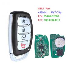 OEM For Hundai Ioniq 2017-2019 Genuine Smart Key Remote 4 Button 433MHz P/N 95440-G2000 FCC ID TQ8-FOB-4F11