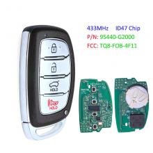 For Hundai Ioniq 2017-2019 Smart Key Remote 4 Button 433MHz P/N 95440-G2000 FCC ID TQ8-FOB-4F11