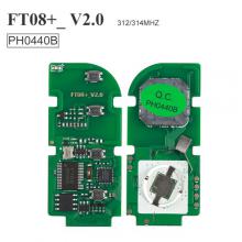 Lonsdor FT08 PH0440B Update Verson of FT08-H0440C 312/314Mhz/433.58/434.42 For Toyota Smart Key PCB Frequency Switchable