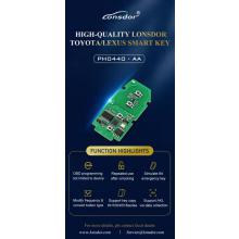 Lonsdor FT02 PH0440B Update Verson of FT11-H0410C 312/314Mhz/433.58/434.42 For Toyota Smart Key PCB Frequency Switchable