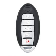 5B for Nissan Pathfinder Rogue Murano Altima Maxima Infiniti QX60 JX35 5 Buttons Keyless Remote Smart Key Case Chain Shell Fob