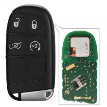 Genuine OEM Keyless Entry Remote Fob 4 Button Smart Proximity Key 433MHz for Jeep Compass 2017-2020 FCC: M3N-40821302