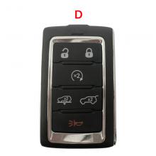 6 Buttons Remote Car Key 433.92MHz for Jeep Wagoneer Grand Cherokee L 2021 Fob FCC ID: M3NWXF0B1