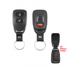 Remote Key Shell 2+1 Button For Hyundai no battery holder