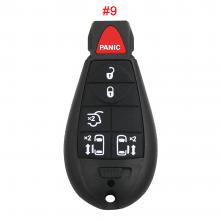 For Chrysler Dodge Caravan Smart Key With Keyless Go Fobik 5026591AK IYZ-C01C 433Mhz PCF7945 2011-2019