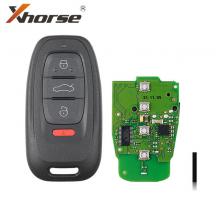 [Newest Version] Xhorse XSADJ1GL VVDI 754J Smart Key for Audi 315/433/868MHZ A6L Q5 A4L A8L with Key Shell