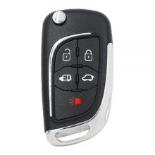 5 Buttons Modified Flip Folding Remote Car Key Shell For Chevrolet Lova Aveo Cruze For Buick