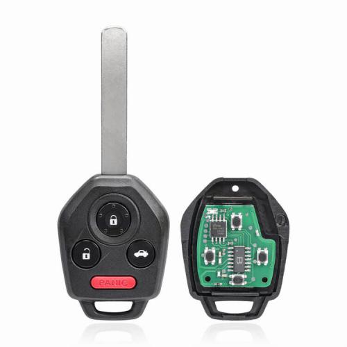 CWTWBU766 Remote Car Key Fob 4 Buttons 433MHZ with 4D60 Chip for Subaru Legacy Outback 2010-2014