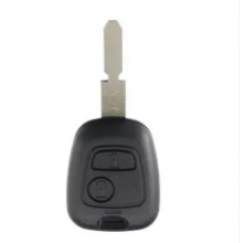 2 Button Remote Key Shell for Peugeot 406  NE78 blade