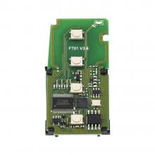 4 buttons Keyless go Smart Key Board ID: 0410 433.57/434.4MHZ A9 Chip