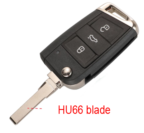 MQB System Smart Remote Key 434Mhz ID48 for Volkswagen Golf 7,Tiguan 2014-2018 FCC: 5G0 959 753 HU66 Blade
