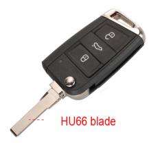 MQB System Smart Remote Key 434Mhz ID48 for Volkswagen Golf 7,Tiguan 2014-2018 FCC: 5G0 959 753 HU66 Blade