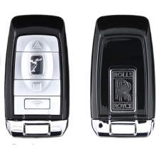 For Rolls Royce Cullinan Dawn Ghost Phantom Wraith 4 Buttons Replacement Remote Car Key Shell Case
