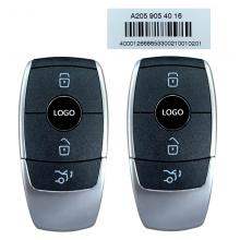 OEM 2 Pcs One Pair For Mercedes W205 2018+ Smart Keys 3 Buttons 315MHz Manufacture: Marquardt Part No: A2059054016