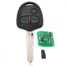 Remote Key Fob 3 Button for Mitsubishi Lancer Outlander ID46 CHIP 315MHz  Left blade