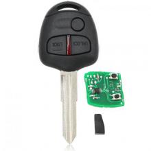 Remote Key Fob 3 Button for Mitsubishi Lancer Outlander ID46 CHIP 315MHz / 433MHZ  Right blade