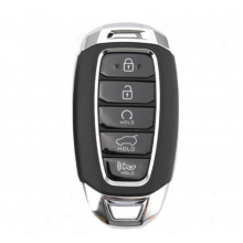 5 Button Smart Remote Car Key Shell Case For Hyundai Tucson I30 Creta IX25 Solaris Kona SantaFe Replacement FOB Case