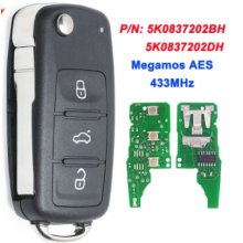 5K0837202BH 5K0837202DH Original MQB For VW Caddy Transporter Beetle Jetta Sharan Scirocco Polo Tiguan Remote Key Fob