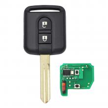 2 Button Remote Car Key Fob 433MHz PCF7946 Chip for Nissan Micra Navara Qashqai 2003-2010 FCC ID: 5WK4-876