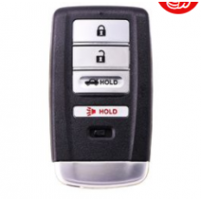 3+1 Button FSK313.8MHz Smart Remote Key PCF7953X HITAG 3 / 47 CHIP For Acura ILX RLX TLX 2015-2019 FCC ID: KR5V1X / HON66