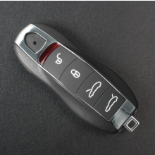 4 Buttons Flip Remote Key Shell for Porsche