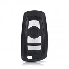 Replacement Remote 4B Car Key Shell For BMW 1 3 5 6 7 Series X3 X4 Key Fob Case with key blade Black color