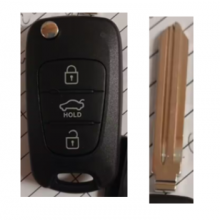 3 Buttons Remote key shell for Kia Right Blade
