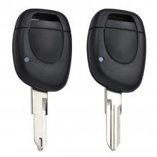 1 Button Remote Key Shell For RENAULT Twingo Clio Kangoo Master Simbol NE73 Or VAC102 blade NO battery holder