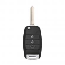 New Folding Flip Remote Key Case Fob Keyless Entry 3 Button For Kia Sorento Carens