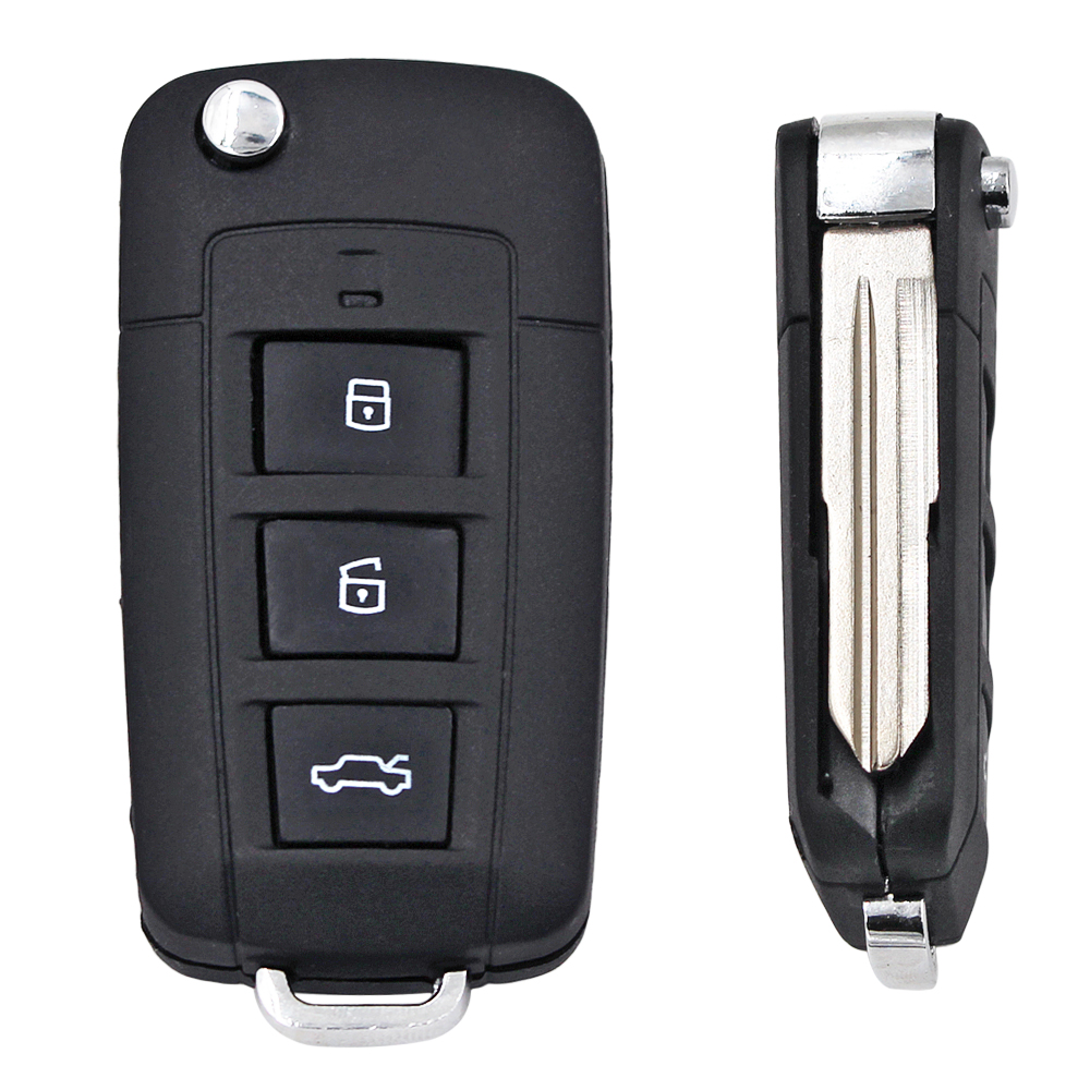 Remote Key Keyless Entry Housing Case Fob 3+1B for KIA Cerato Forte Spectra Optima left balde