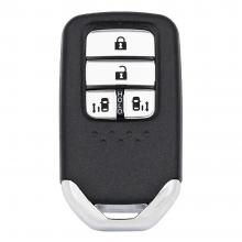 Smart Remote Key Case Fob 4 Buttons Double Sliding Door for Honda Accord CRV Fit with small key
