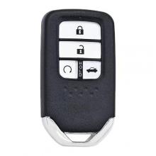 Smart Remote Key Case Fob 4 Buttons Start button for Honda Accord CRV Fit with small key